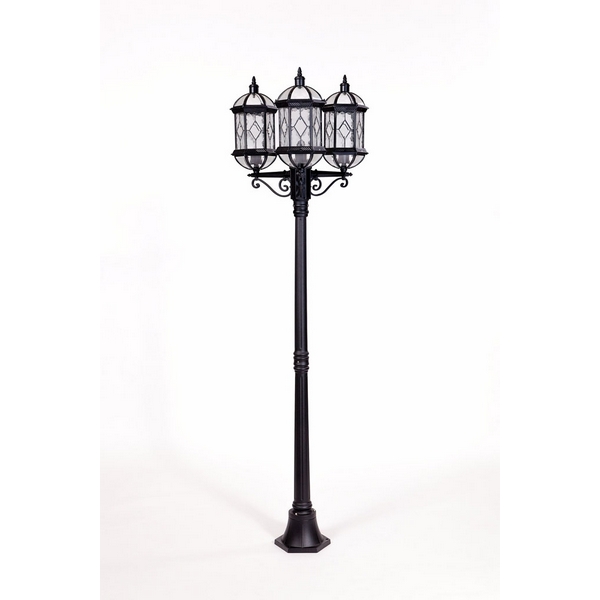 

Наземный фонарь IP44 92608B Bl Oasis Light Sorento, Черный, Sorento 92608B Bl