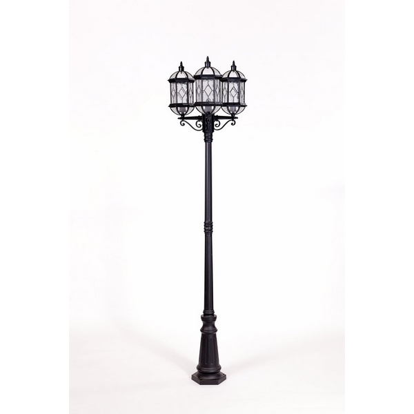 

Наземный фонарь Oasis Light 92609B Bl, Черный, 92609B Bl