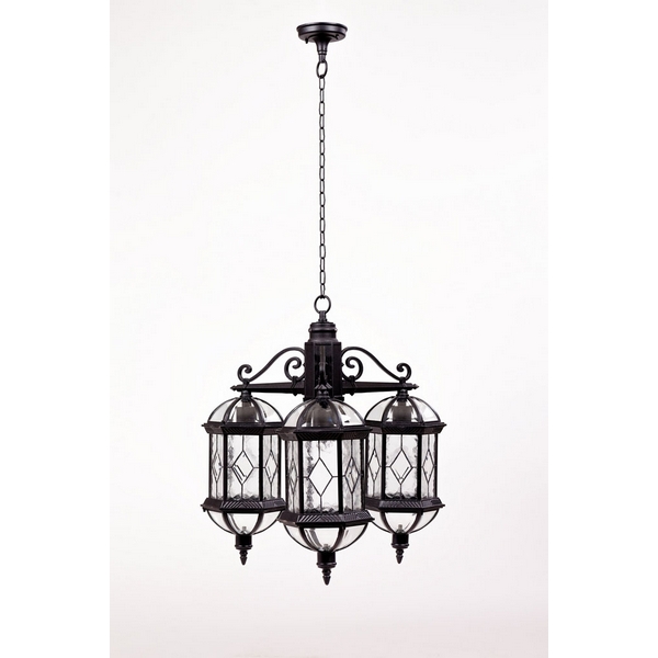 

Уличный светильник подвесной 92670/3 Bl Oasis Light Sorento, Черный, Sorento 92670/3 Bl