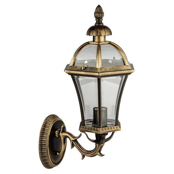 

Настенный фонарь уличный IP44 Oasis Light ROMA L 95201L 15 Gb, Золото;патина, ROMA L 95201L 15 Gb