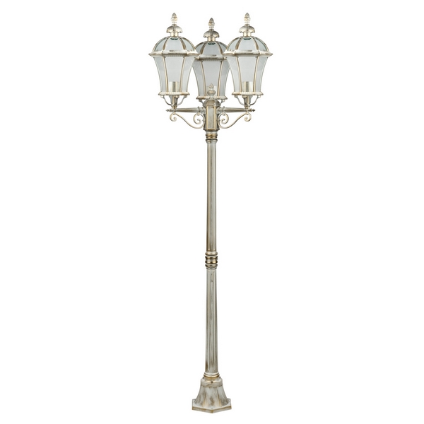 

Наземный фонарь IP44 Oasis Light ROMA L 95208LB Gw, Белый, ROMA L 95208LB Gw