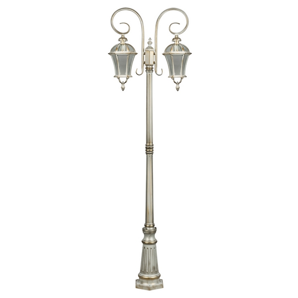 

Наземный фонарь IP44 Oasis Light ROMA L 95209LA/18 Gw, Белый, ROMA L 95209LA/18 Gw