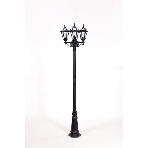 

Наземный фонарь IP44 95209S Bl Oasis Light 95209SB, Черный, 95209S B Bl