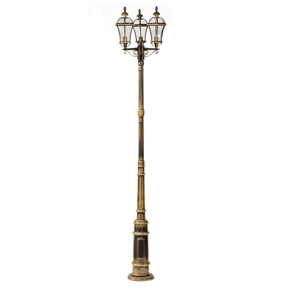 

Наземный фонарь IP44 Oasis Light ROMA L 95210LB E7 Gb, Золото;патина, ROMA L 95210LB E7 Gb