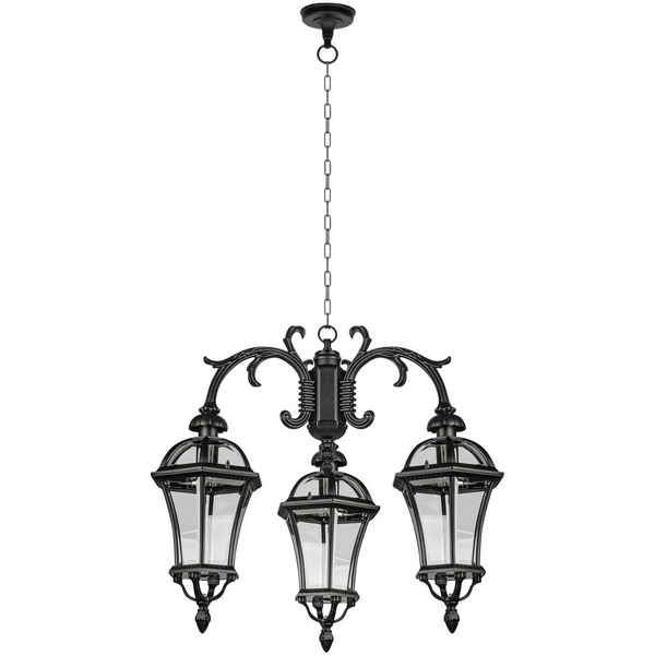 

Уличный светильник подвесной Oasis Light ROMA L 95270L/3/16L Bl, Черный, ROMA L 95270L/3/16L Bl