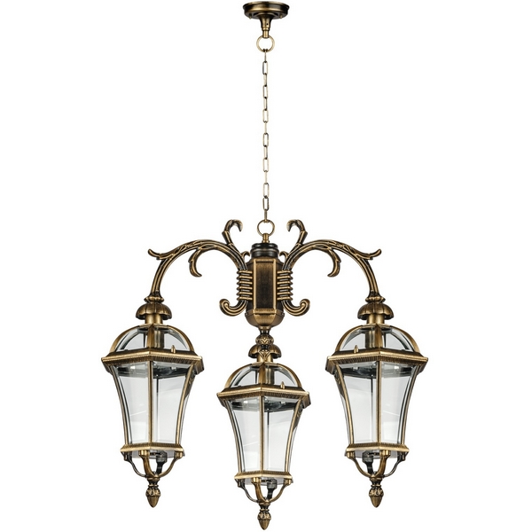 

Уличный светильник подвесной Oasis Light ROMA L 95270L/3/16L Gb, Золото;патина, ROMA L 95270L/3/16L Gb
