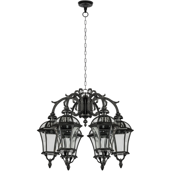 

Уличный светильник подвесной Oasis Light ROMA L 95270L/6/16L Bl, Черный, ROMA L 95270L/6/16L Bl