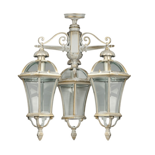 

Потолочный светильник уличный IP44 Oasis Light ROMA L 95270LA/3 Gw, Белый, ROMA L 95270LA/3 Gw