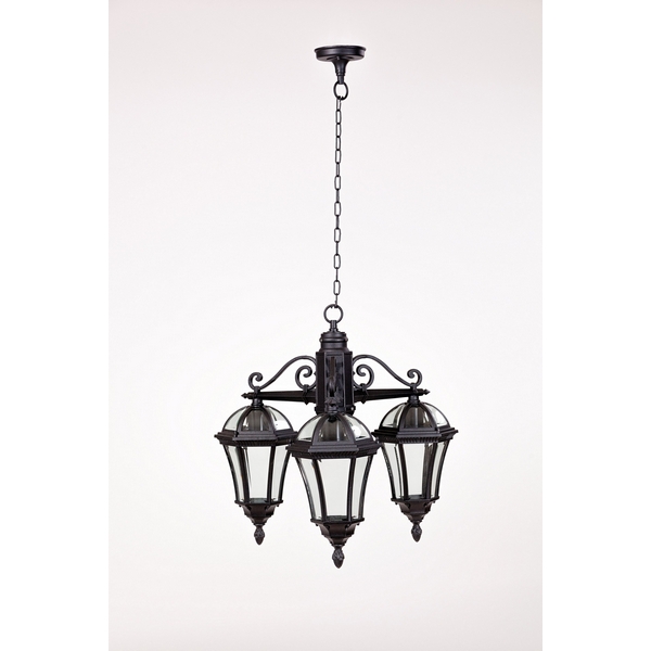 

Уличный светильник подвесной Bl Oasis Light ROMA S 95270S/3, Черный, ROMA S 95270S/3 Bl