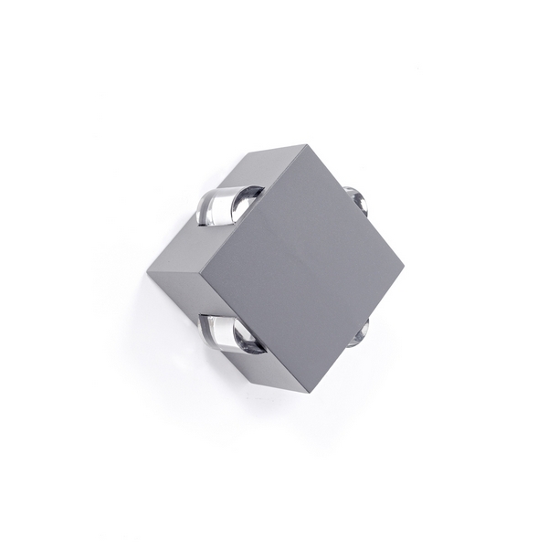 

Архитектурная подсветка светодиодная IP54 Oasis Light W1863-B2 форма куба, Графитовый, W1863-B2 Gr
