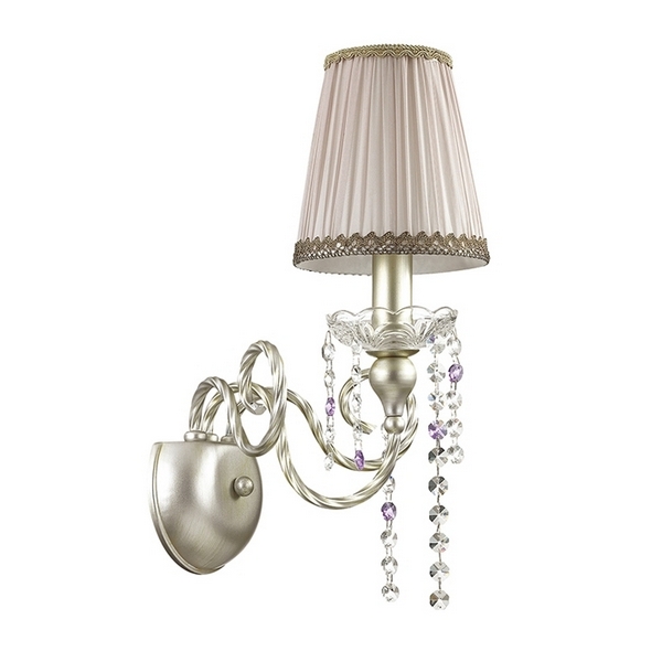 

Бра с хрусталем Odeon Light Aurelia 3390/1W, Бежевый, Aurelia 3390/1W