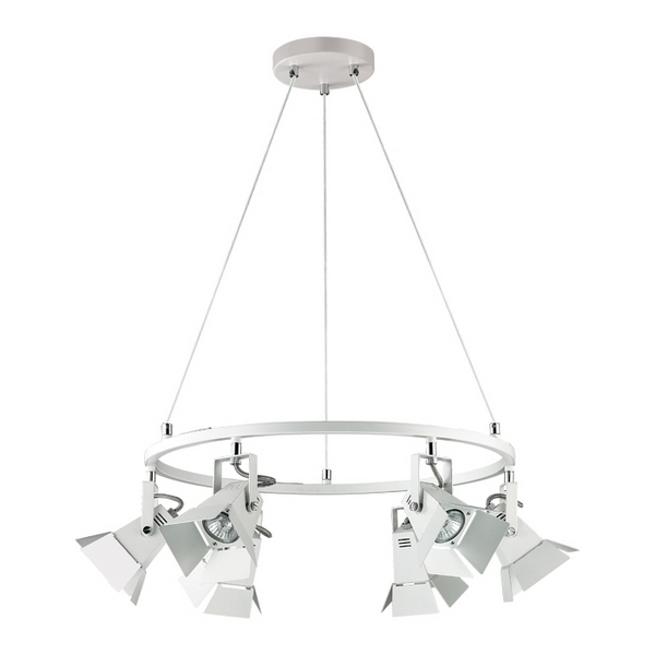 

Подвесная люстра Techno Pro 3631/6 (Odeon Light), Белый, Techno Pro 3631/6