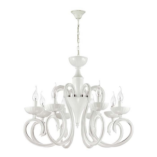 

Подвесная люстра Zefiro 3932/8 (Odeon Light), Белый, Zefiro 3932/8
