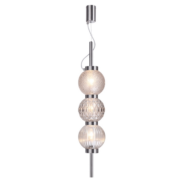 

Подвесной светильник Francesca 4273/3 (Odeon Light), Никель, Francesca 4273/3