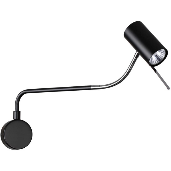 

Бра на гибкой ножке для чтения Odeon Light Gigi 4381/1W, Черный, Gigi 4381/1W