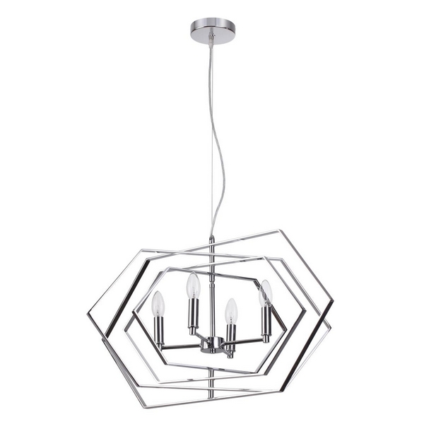 

Подвесная люстра Stolla 4664/4 (Odeon Light), Хром, Stolla 4664/4