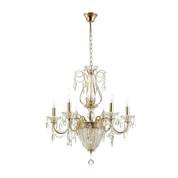 

Подвесная люстра Kuvia 4724/6 (Odeon Light), Золото, Kuvia 4724/6
