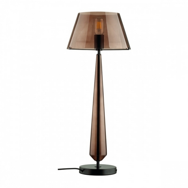 

Интерьерная настольная лампа с выключателем Odeon Light Tower 4852/1T, Коричневый, Tower 4852/1T
