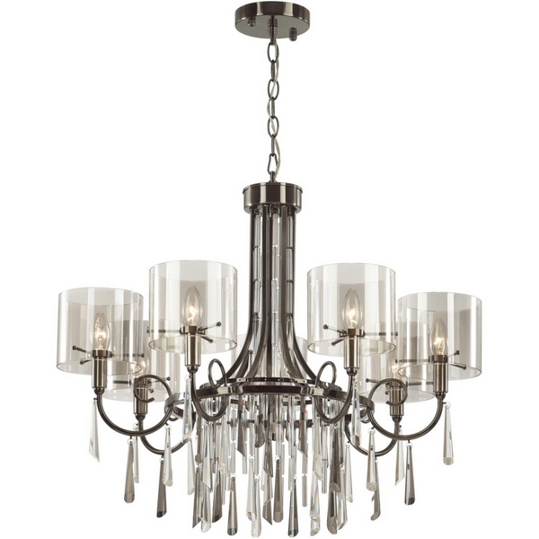 

Подвесная люстра Odeon Light Nicole 4890/7, Дымчатый, Nicole 4890/7