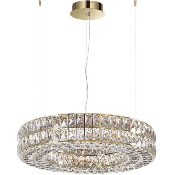 

Подвесная люстра Odeon Light Panta 4926/85L золото/металл/хрусталь LED 85W 4000K 5074Лм, Прозрачный, Panta 4926/85L