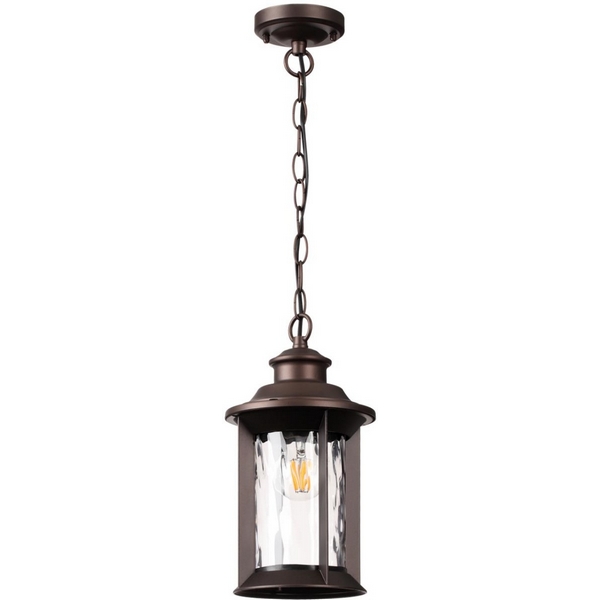 

Уличный светильник подвесной IP44 Odeon Light Mavret 4961/1, Коричневый, Mavret 4961/1
