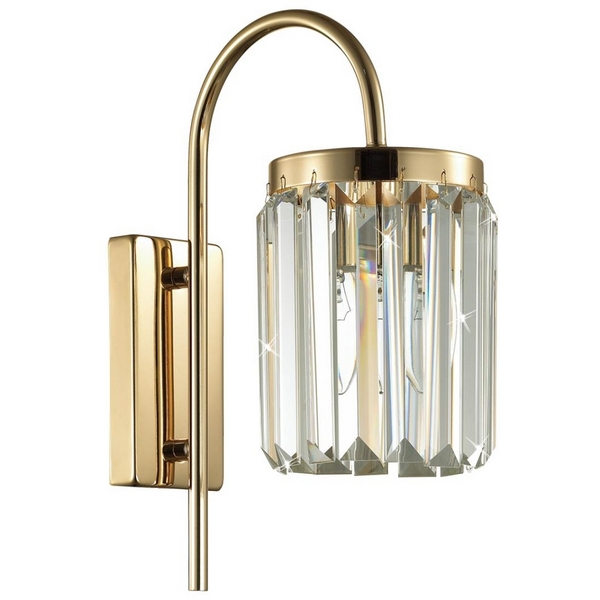 

Бра хрустальное Odeon Light Vassa 4987/1W, Золото, Vassa 4987/1W