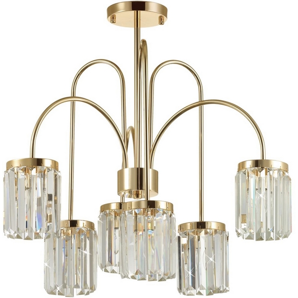 

Потолочная люстра хрустальная Odeon Light Vassa 4987/6C, Vassa 4987/6C