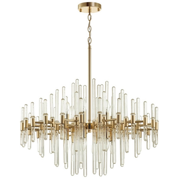 

Подвесная люстра Odeon Light Stika 4988/12, Золото, Stika 4988/12