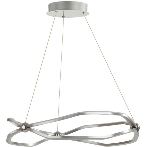

Подвесная люстра никель/хром/металл/ПВХ 45W 4000K Odeon Light L-vision 5001/45L, L-vision 5001/45L