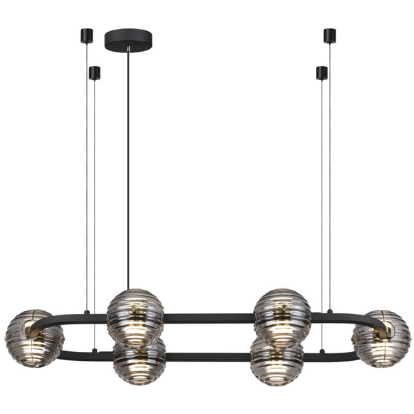 

Подвесной светильник Odeon Light Troni 5041/60LA черн./золото/дымчатый/металл/стекло LED 60W 4000К 1526Лм, Troni 5041/60LA