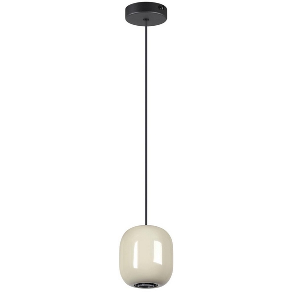 

Подвесной светильник Odeon Light Ovali 5053/1A PENDANT черный/цвет слонов.кости//металл GU10 LED 4W, Белый, Ovali 5053/1A