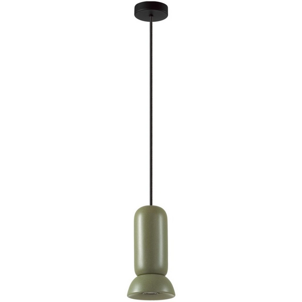 

Подвесной светильник Odeon Light Kerama 5054/1B PENDANT черный/зеленый/металл/керамика GU10 LED 4W, Kerama 5054/1B