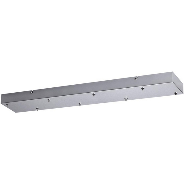 

База Odeon Light Base 5058/SL серебристый/металл 7X для линии SCROW, SHINY /82х15см, Base 5058/SL