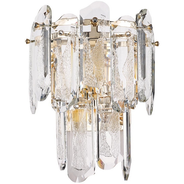 

Бра Odeon Light Bullon 5069/2W золото/прозрачный/металл/хрусталь E14 2*40W BULLON, Bullon 5069/2W