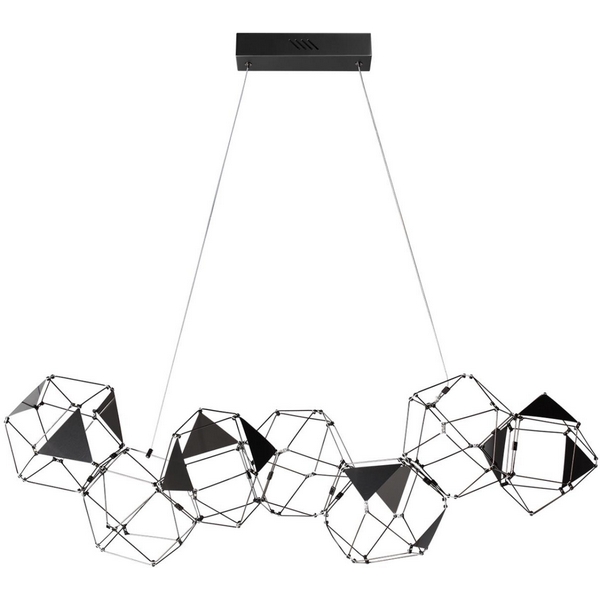 

Подвесная люстра Odeon Light Trellis 5087/32L черный хром/металл LED 32W 4000K 1900Лм, Trellis 5087/32L