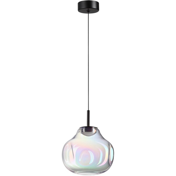 

Подвесной светильник Odeon Light Vaso 5097/4LB черный/бензиновый/металл/стекло LED 4W 4000K, Прозрачный, Vaso 5097/4LB