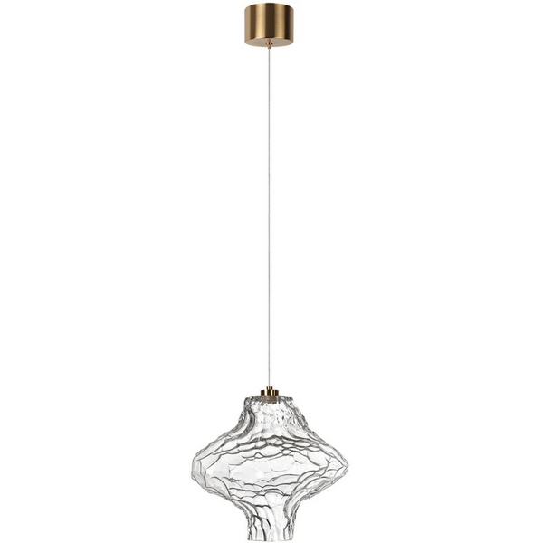 

Подвесной светильник светодиодный Odeon Light Ordi 5107/3LA антич.бронза/прозрачный металл/стекло LED x 3W 4000K, Ordi 5107/3LA