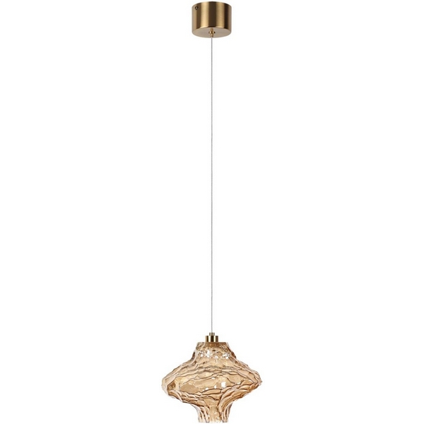 

Подвесной светильник светодиодный Odeon Light Ordi 5108/3L антич.бронза/янтарный металл/стекло LED x 3W 4000K, Дымчатый, Ordi 5108/3L
