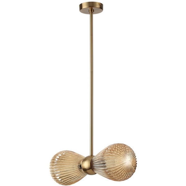 

Потолочная люстра на штанге Odeon Light Elica 5402/2, Коньячный, Elica 5402/2