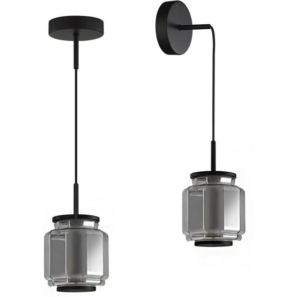 

Подвесной светильник Odeon Light Jam 5408/5L черный/дымчатый/металл/стекло/акрил LED 5W 3000K 304Лм, Jam 5408/5L