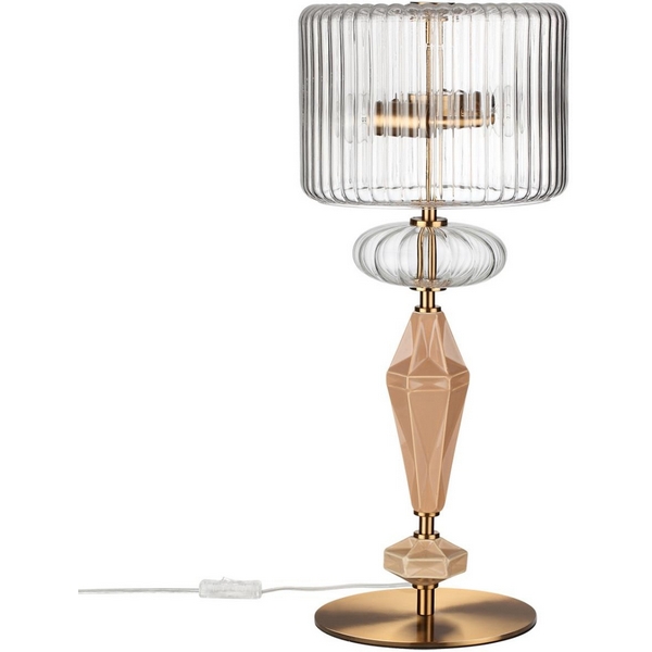 

Настольная лампа с выключателем Odeon Light Terra 5414/2T античная бронза/терракот/бежевый/металл/керамика E14 2*40W, Terra 5414/2T