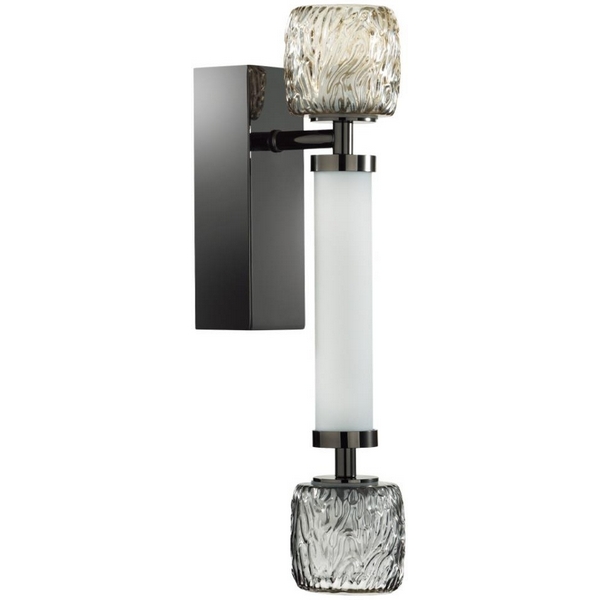 

Бра светодиодное Odeon Light Kliff 5427/13WL черный хром/белый/дымчатый/коньячный/металл/стекло/акрил LED 13W 3000K, Kliff 5427/13WL