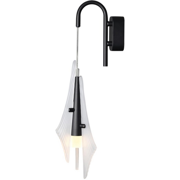 

Бра Odeon Light Afalina 5442/6WLA черный/бел.матовый/металл/стекло/акрил LED*6W 3000K, Белый, Afalina 5442/6WLA
