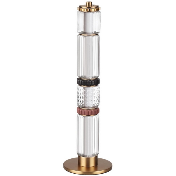 

Настольная лампа Odeon Light Collier 5455/15TL сатин.латунь/терракот/черный LED 15W 4000K, Прозрачный, Collier 5455/15TL