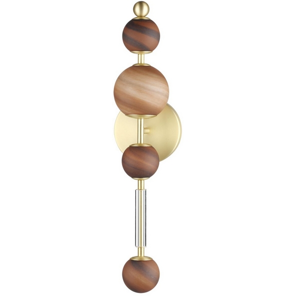 Изображение товара Стенный светильник Odeon Light Callisto 5457/5WL с шарообразным плафоном, LED, стиль модерн