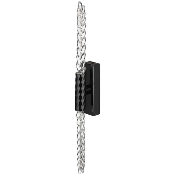 

Бра светодиодное Odeon Light Kolos 5459/5WL черный глянцевый/прозрачн./металл/стекло LED 5W 3000K, Прозрачный, Kolos 5459/5WL