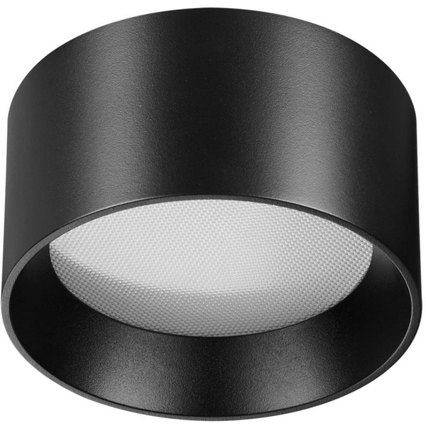 

Потолочный светильник Odeon Light Oben 6621/10CL IP20 LED 10W 3000K 220V черный/металл/акрил, Oben 6621/10CL