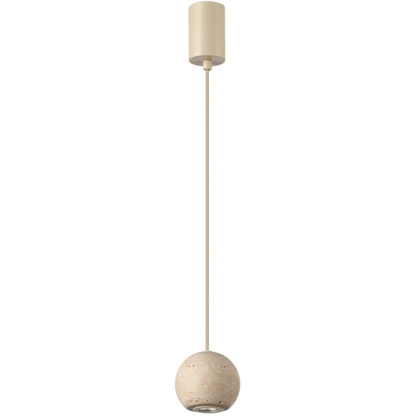 

Подвесной светильник Odeon Light Dex 6625/5L камень/металл IP20 LED 5W 3000K 220V в форме шара, Бежевый, Dex 6625/5L
