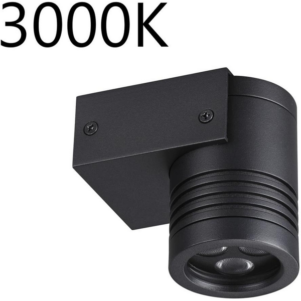 

Архитектурная подсветка Odeon Light Stima 6648/6WL3 черный/металл IP67 LED CREE 6W 3000K 220V, Stima 6648/6WL3