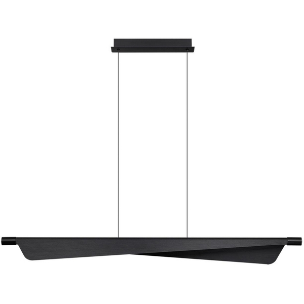 

Подвесной светодиодный светильник Odeon Light Linea 7017/24LA c сенсорн. выкл (диммер яркости) металл/акрил черн. брашинг 24W 3000K 220V, Черный, Linea 7017/24LA